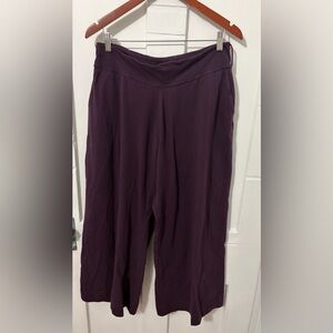 Pact Deep Purple Wide Leg Women's Pants